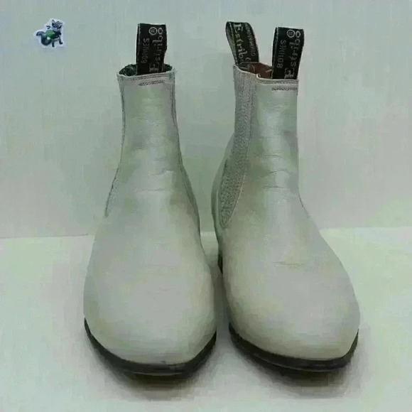 El Estribo Men’s Tan Leather Ankle Boots Size US 8.5 - Picture 5 of 11